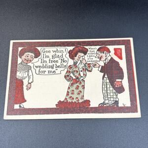 Early 1910's Postcard Marriage Wedding Unused
